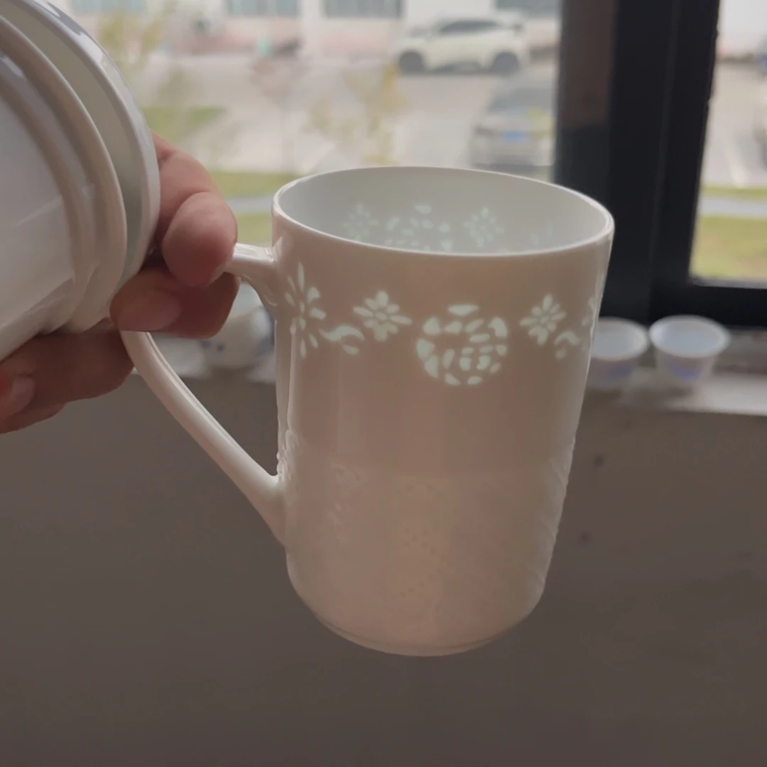 碗景德镇高温细白瓷餐具