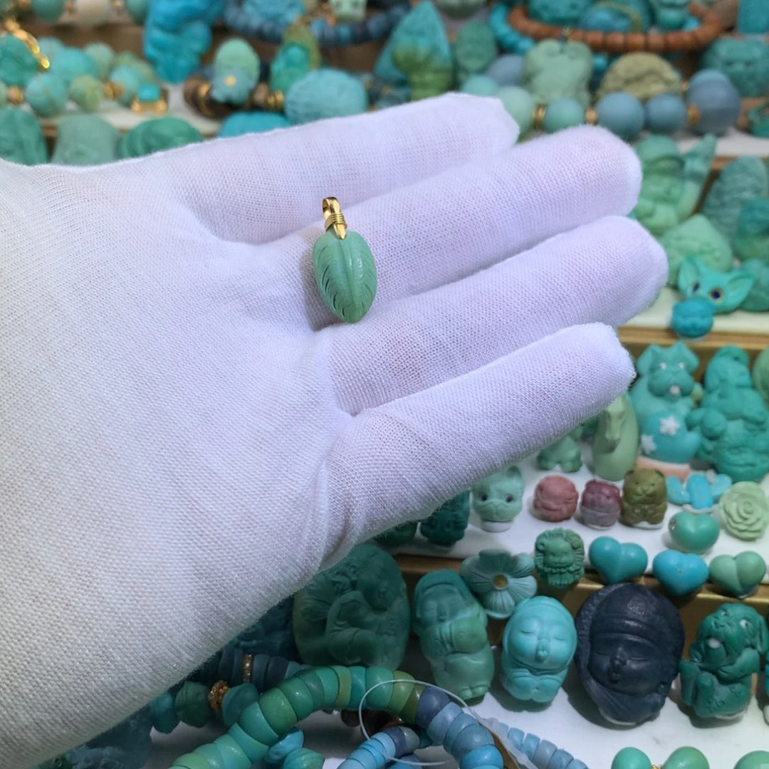 绿松石未镶嵌手链