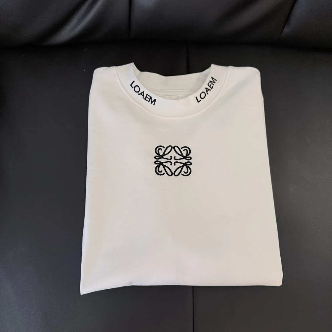 SUXIAOHAN夏季新款轻奢花纹短袖T恤男女同款628