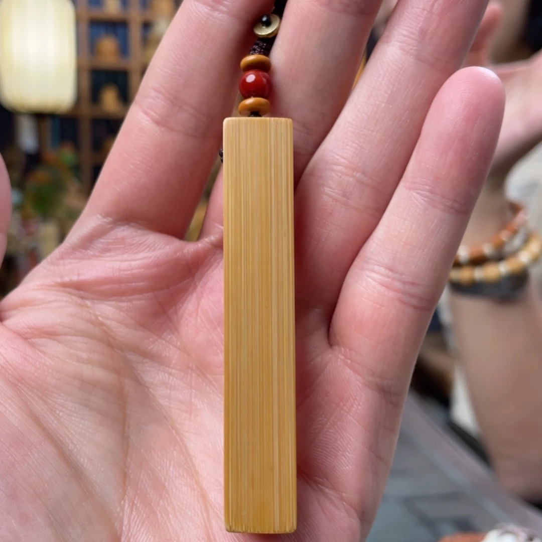木方颜竹木艺术把件