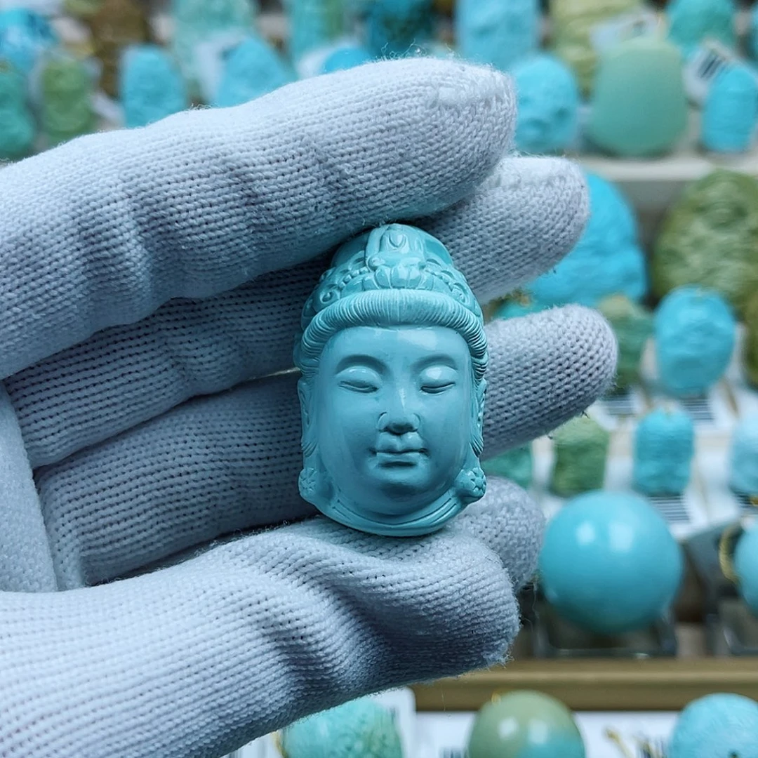 绿松石未镶嵌珠宝奇石