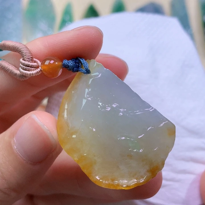 翡翠未镶嵌吊坠(不含链) 6267