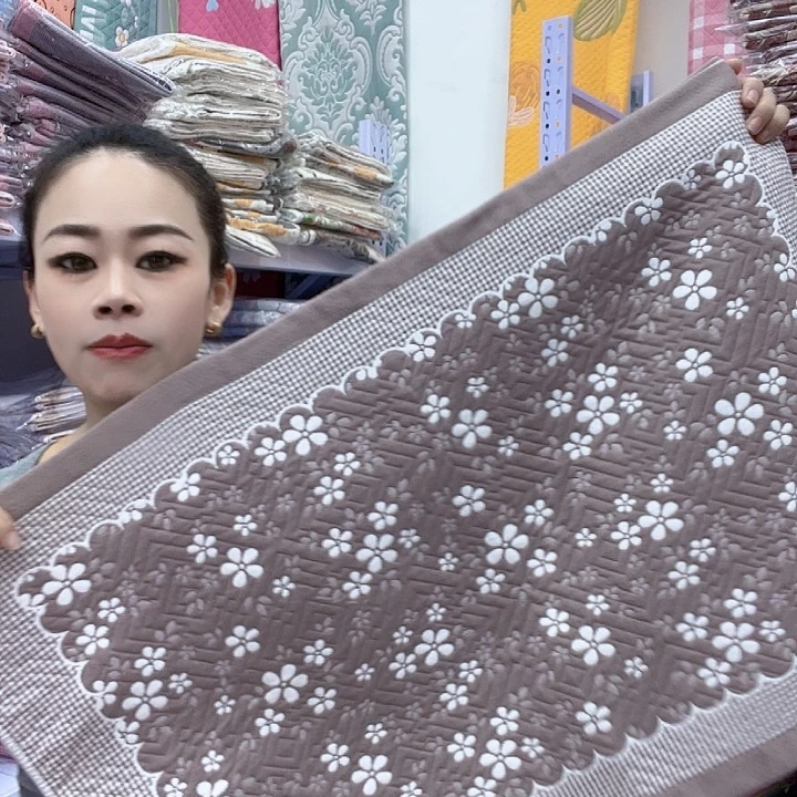 棉咖色雪花纯棉面料