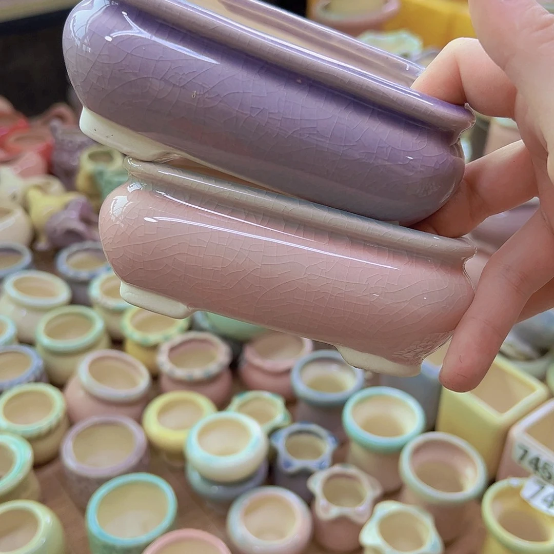 陶瓷花盆单场满12包邮