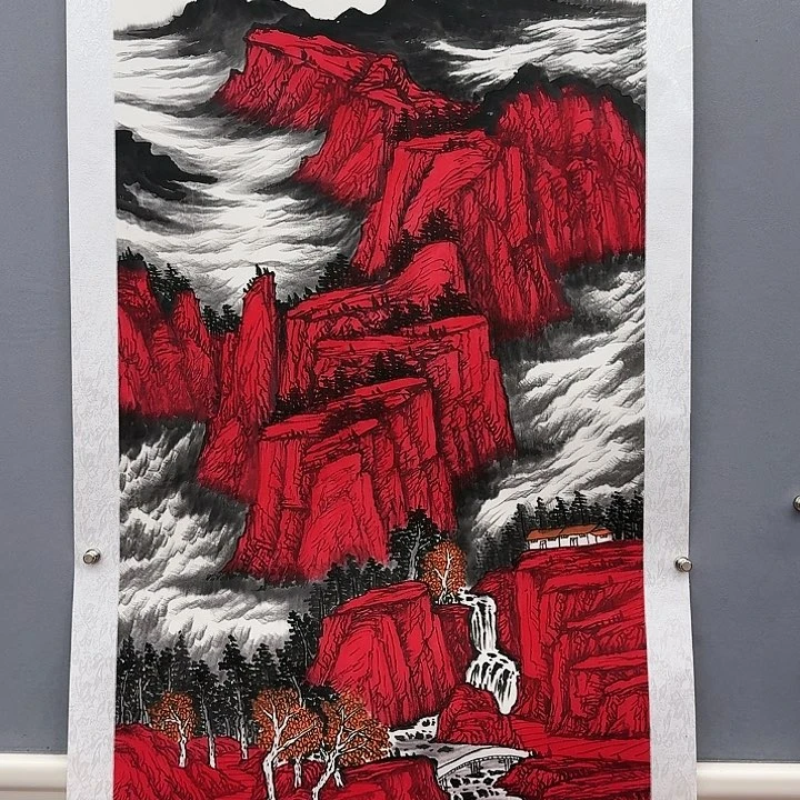 国画书法作品多次参加全国