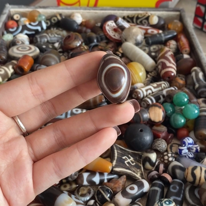 玛瑙/玉髓颈饰足银镀金镶嵌171