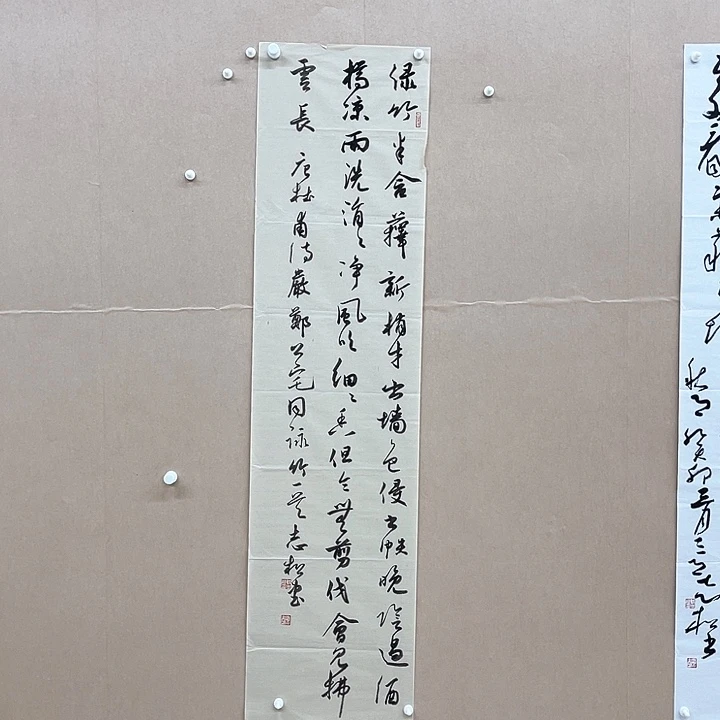 书法戴志松138*34㎝江苏****兰亭
