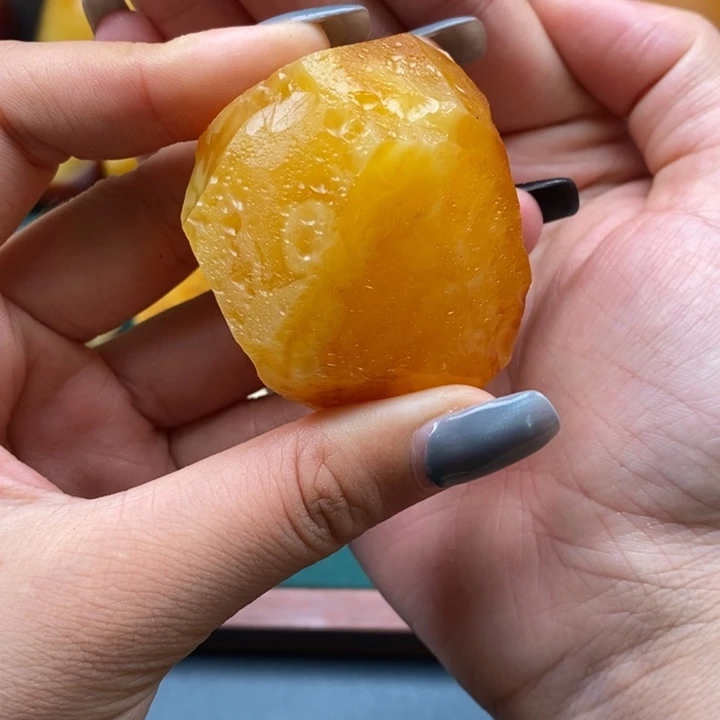 定制蜜蜡未镶嵌天然蜜蜡原石
