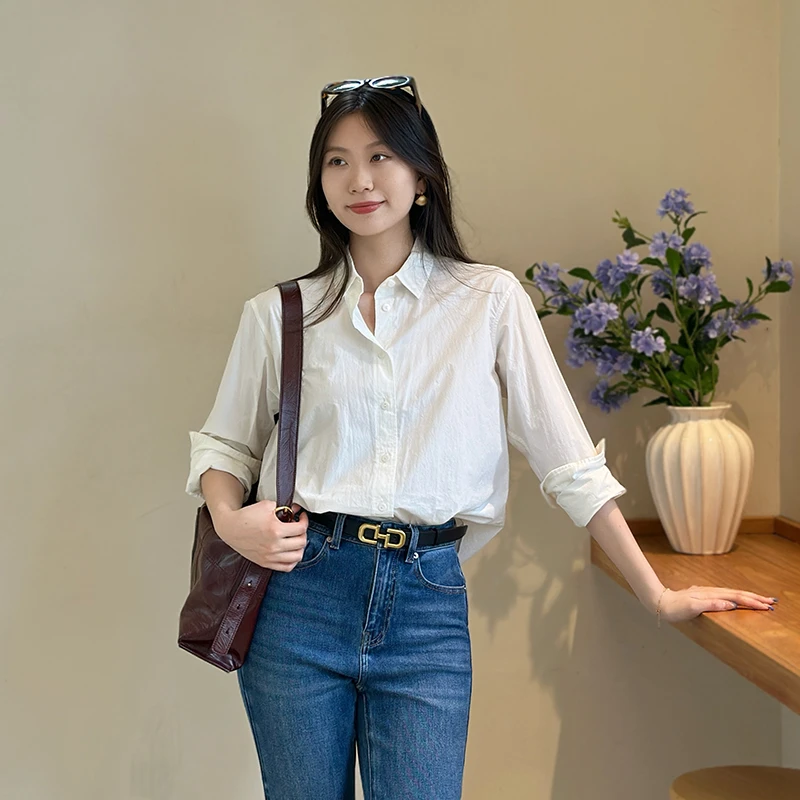 松家1071-标准版型进口匹马棉100高支高密精裁经典百搭衬衫