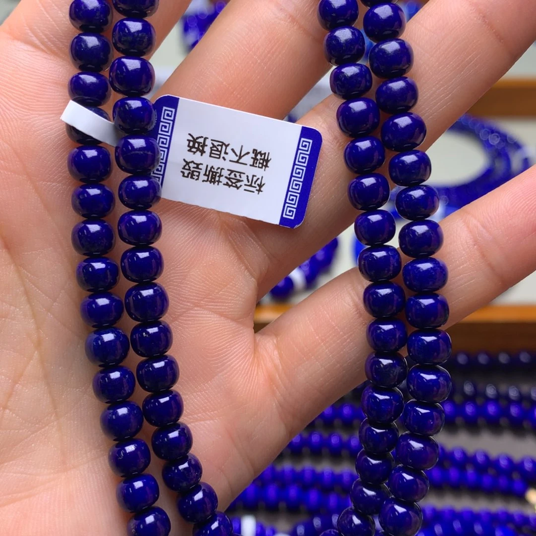 青金石手串未镶嵌6mm3615