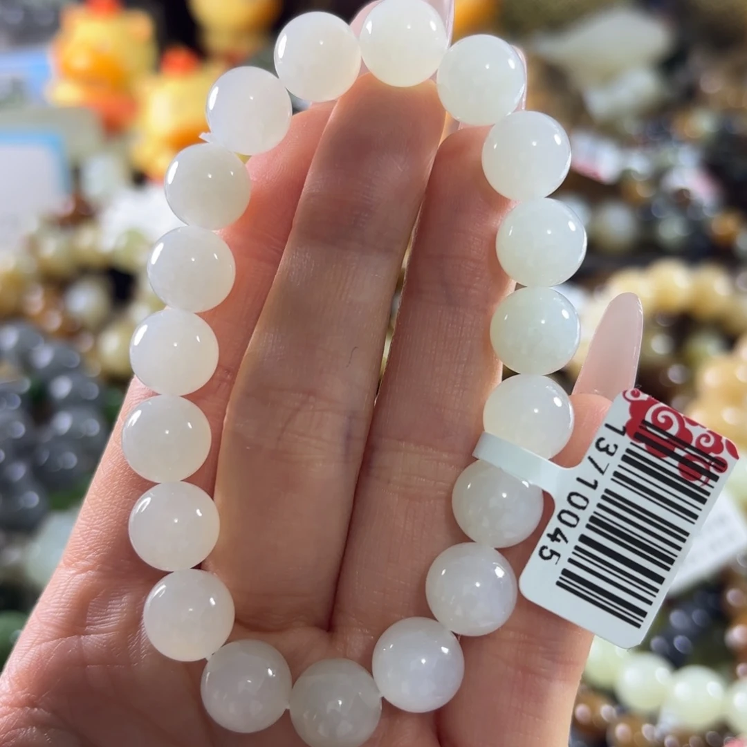 和田玉未镶嵌手串42