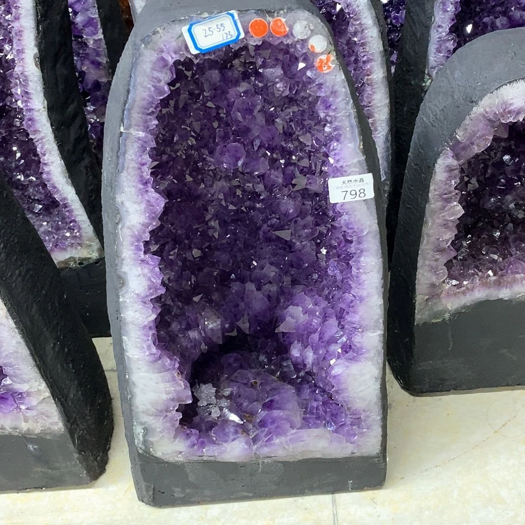 未镶嵌大型摆件（非配饰）紫晶小葛