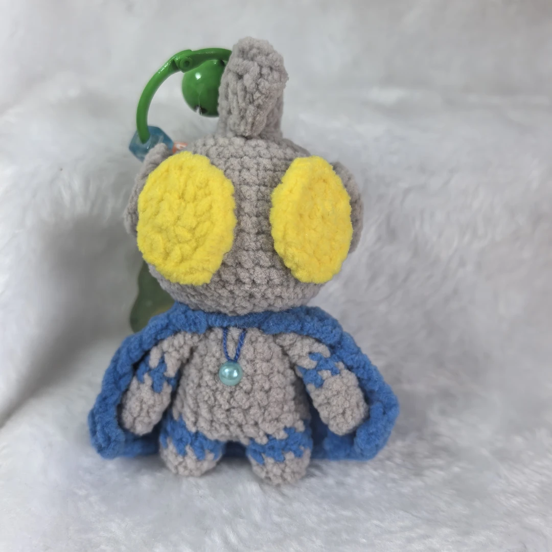 超萌卡通手工编织奥特曼玩偶精美毛线钩织高档包挂饰