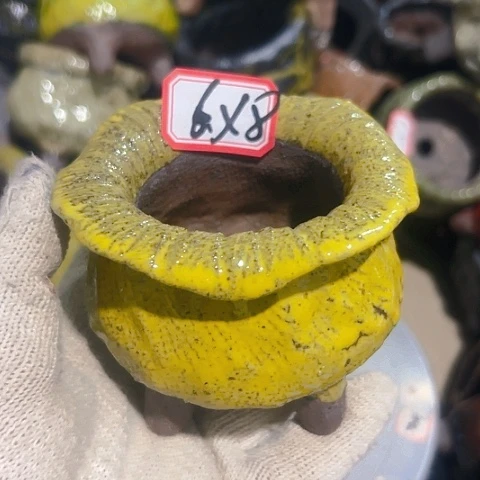 粗陶花盆手工花盆制作就这样