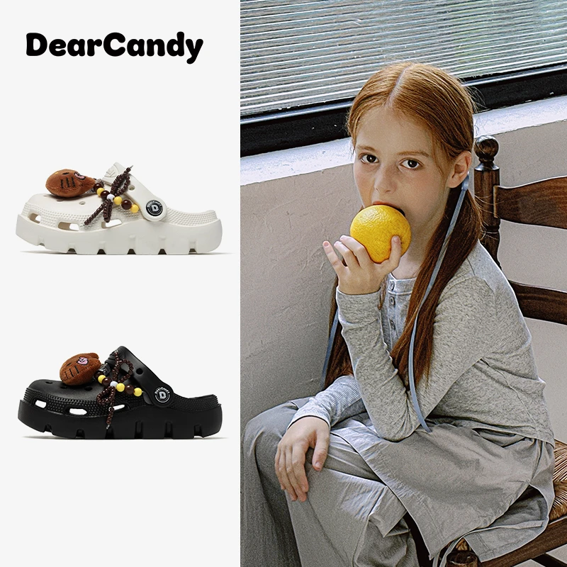 Dear Candy洞洞鞋宝宝夏季防滑轻便踩屎感凉拖鞋518