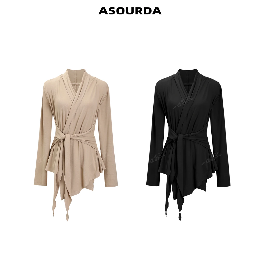 一口苏达娇俏御姐 韩系ins慵懒风松弛感洋气小众女装遮肉显瘦上衣