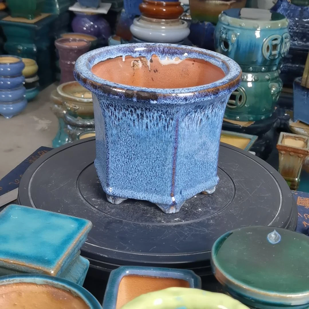 内口19深16石湾花盆默认微瑕