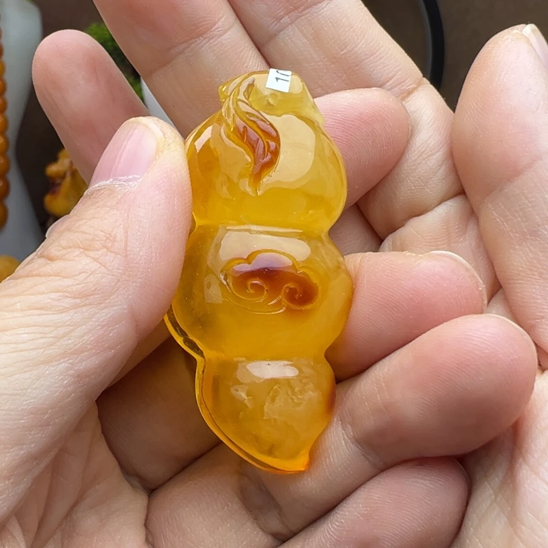 蜜蜡吊坠(不含链)未镶嵌