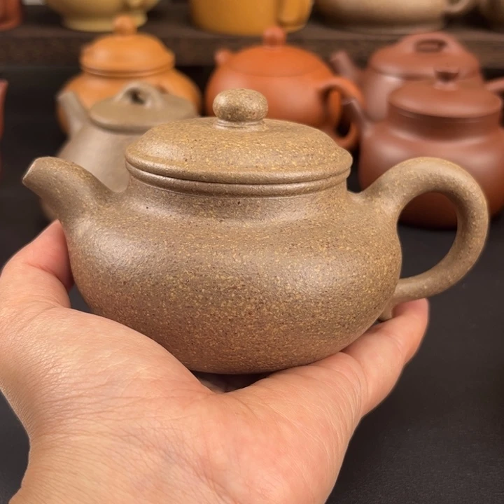 高***客紫砂茶壶手工仿古