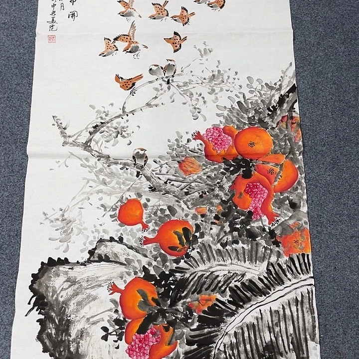 国画纯手绘国画作品