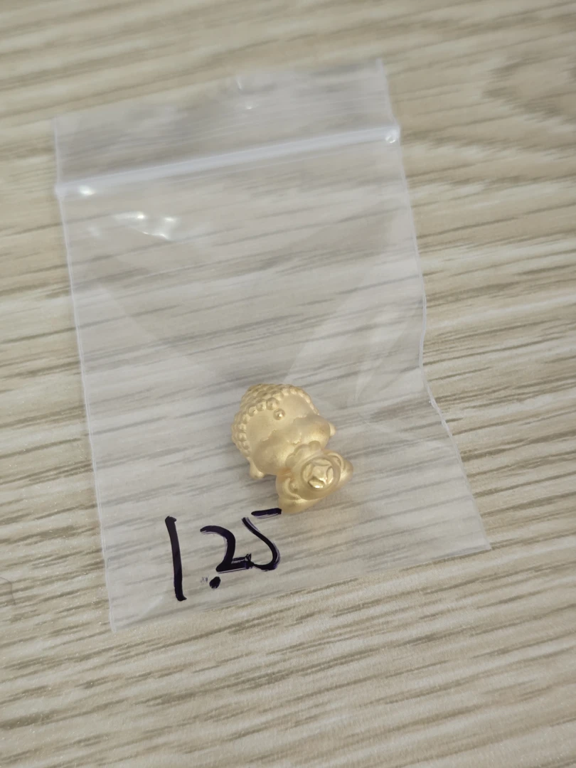 足金999 宝宝佛吊坠