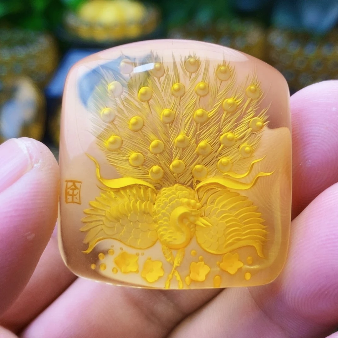 【闪购商品】金珀吊坠(不含链)未镶嵌