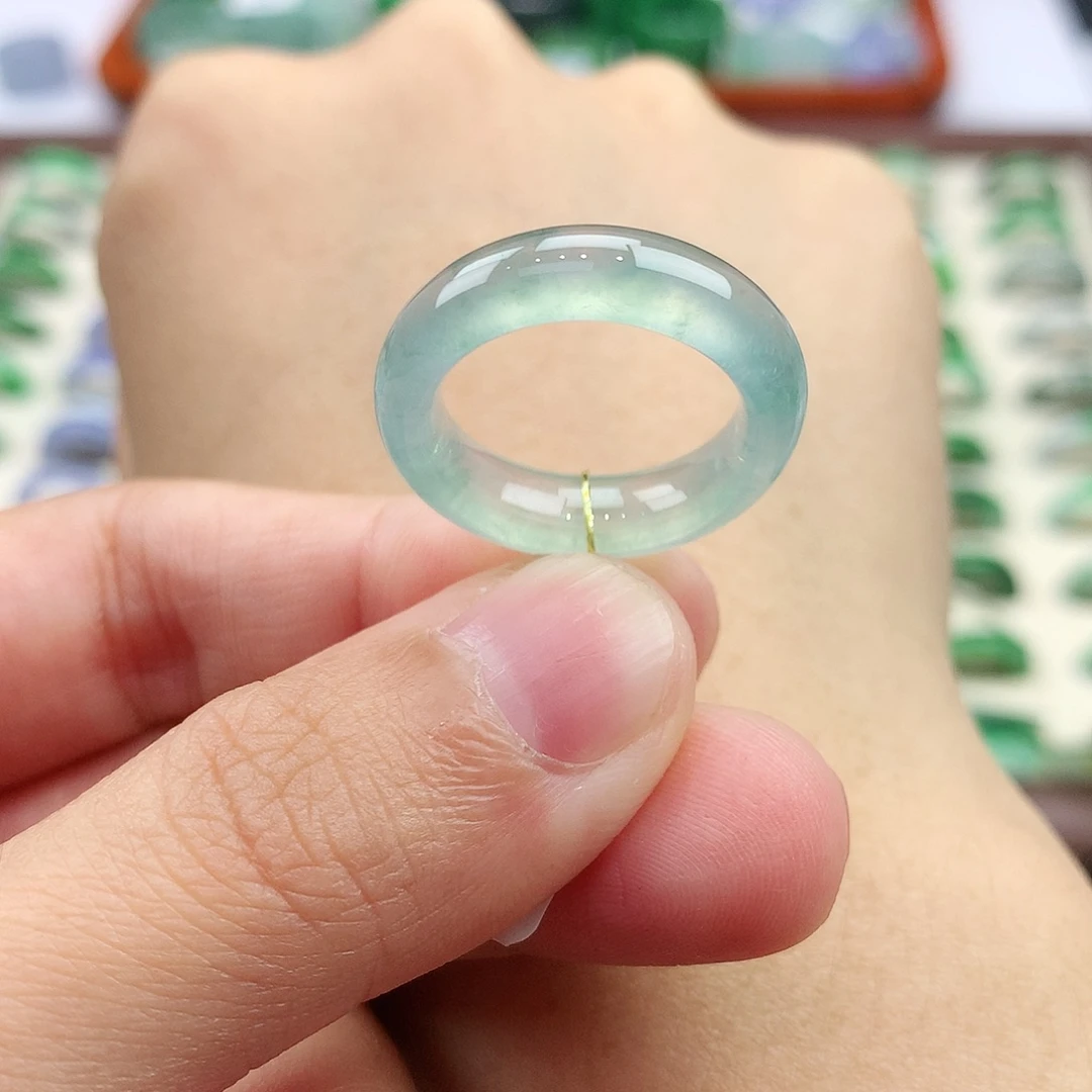 翡翠戒指未镶嵌13号