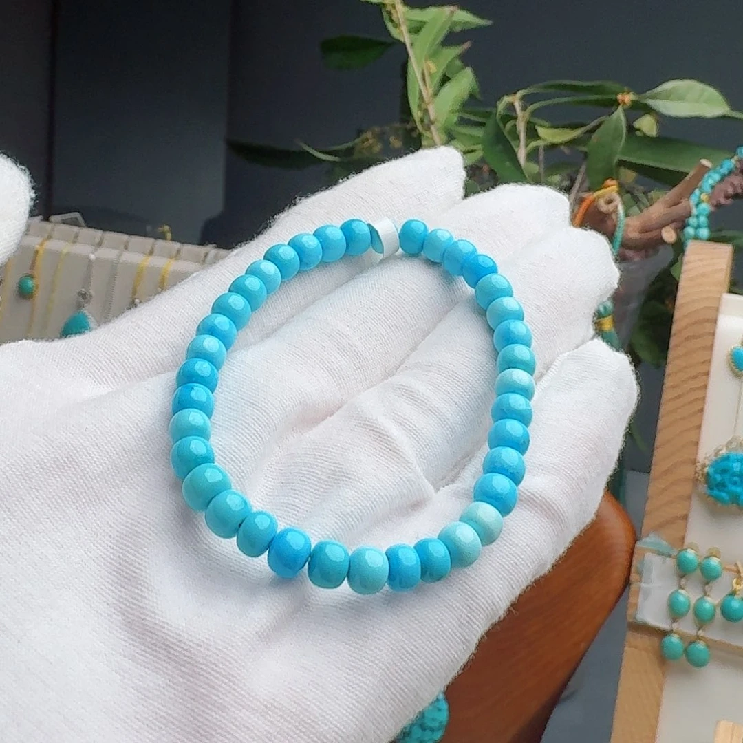 未镶嵌绿松石珠宝奇石