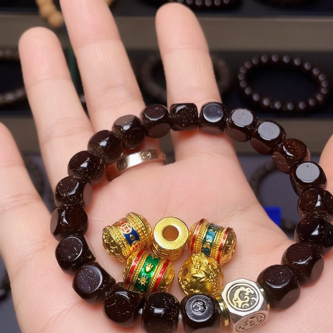 海***川椰蒂吊坠原生态11-9六方加珠