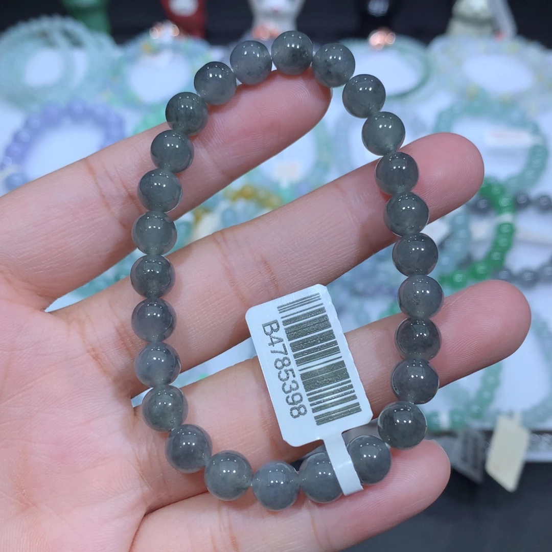 翡翠未镶嵌手串天然