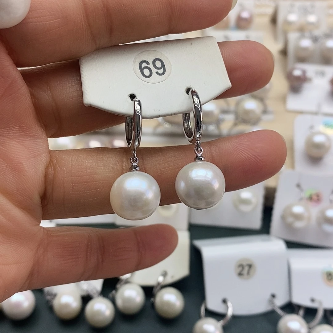 淡水珍珠颈饰银S925镶嵌