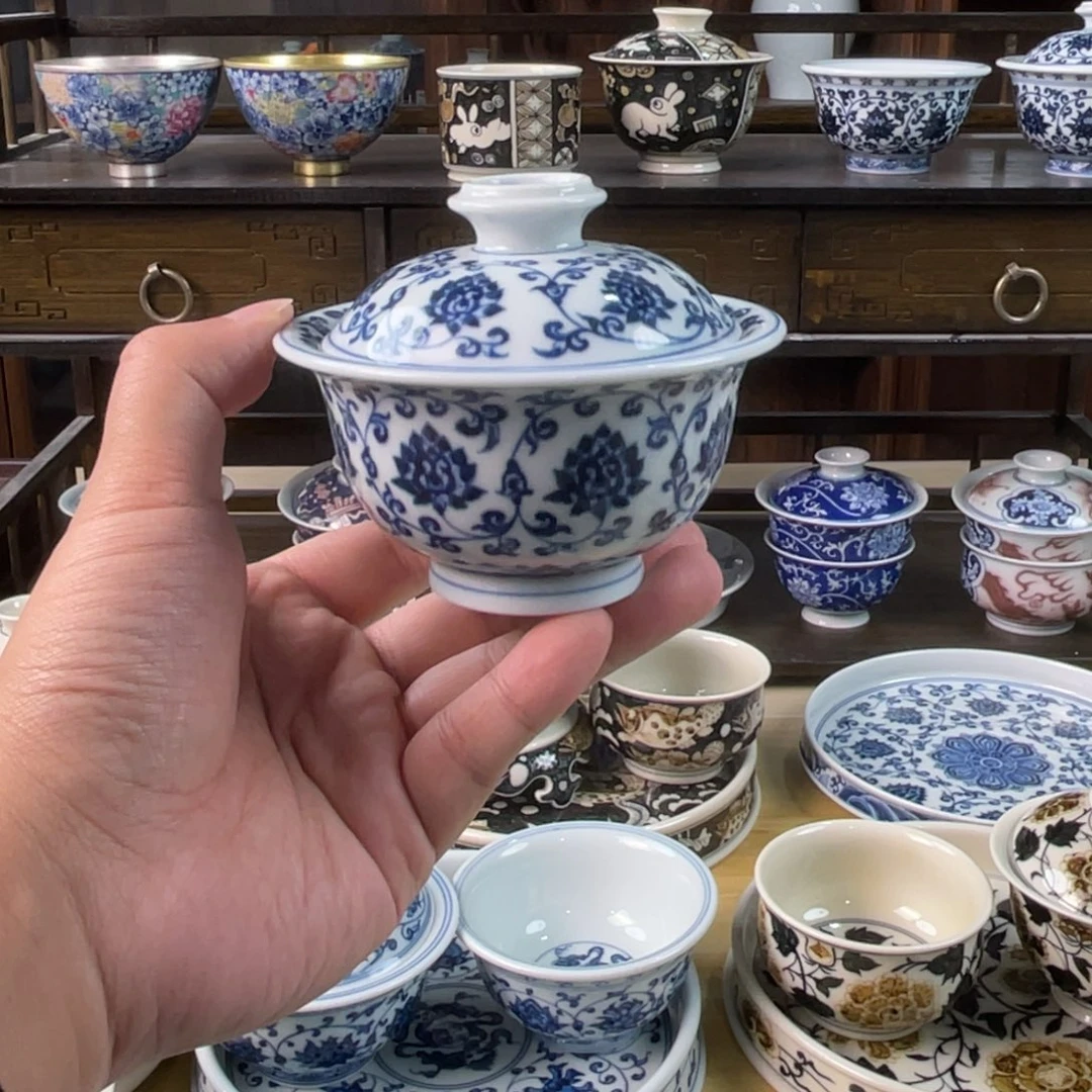 景德镇手工手绘茶具