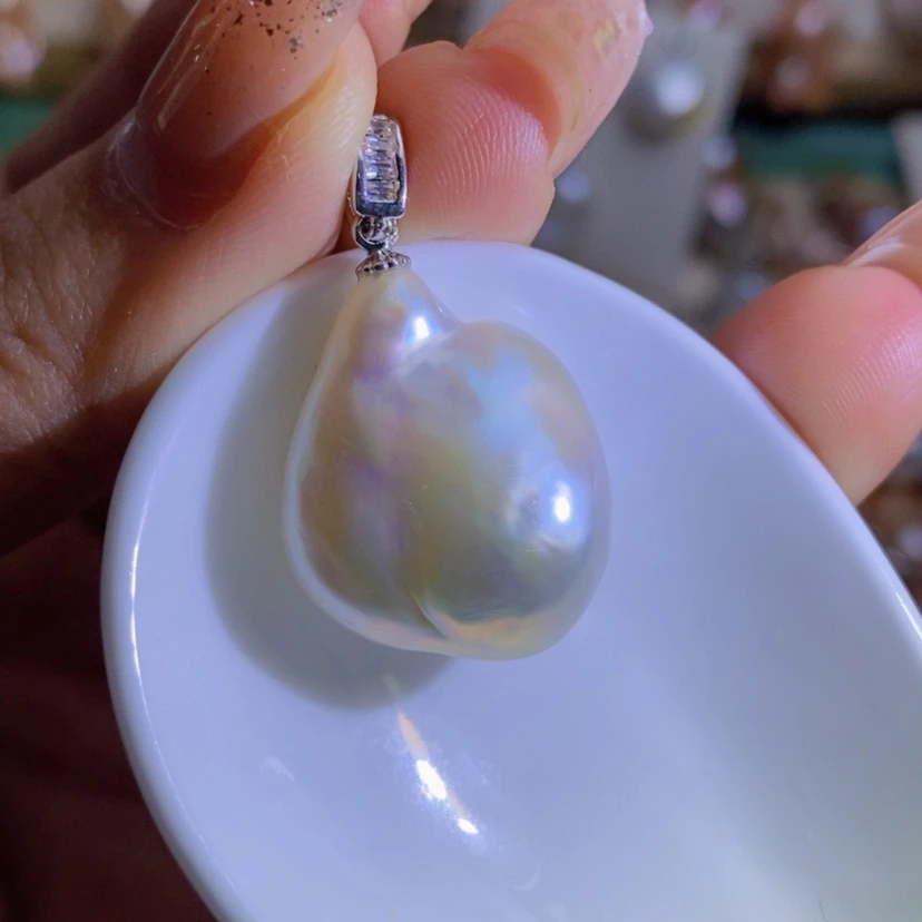 【闪购商品】淡水珍珠天然淡水珍珠合金
