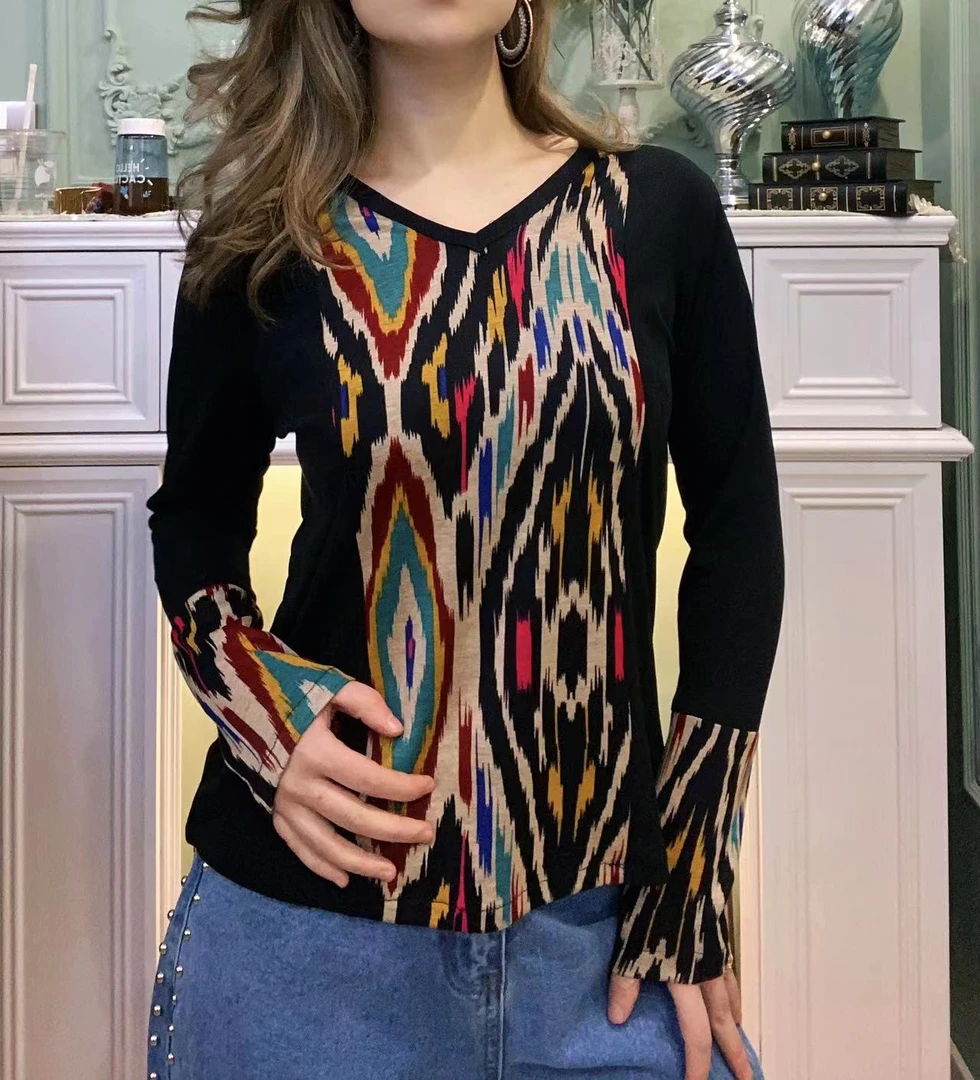 elmoda艾特莱斯时尚拼接款小上衣