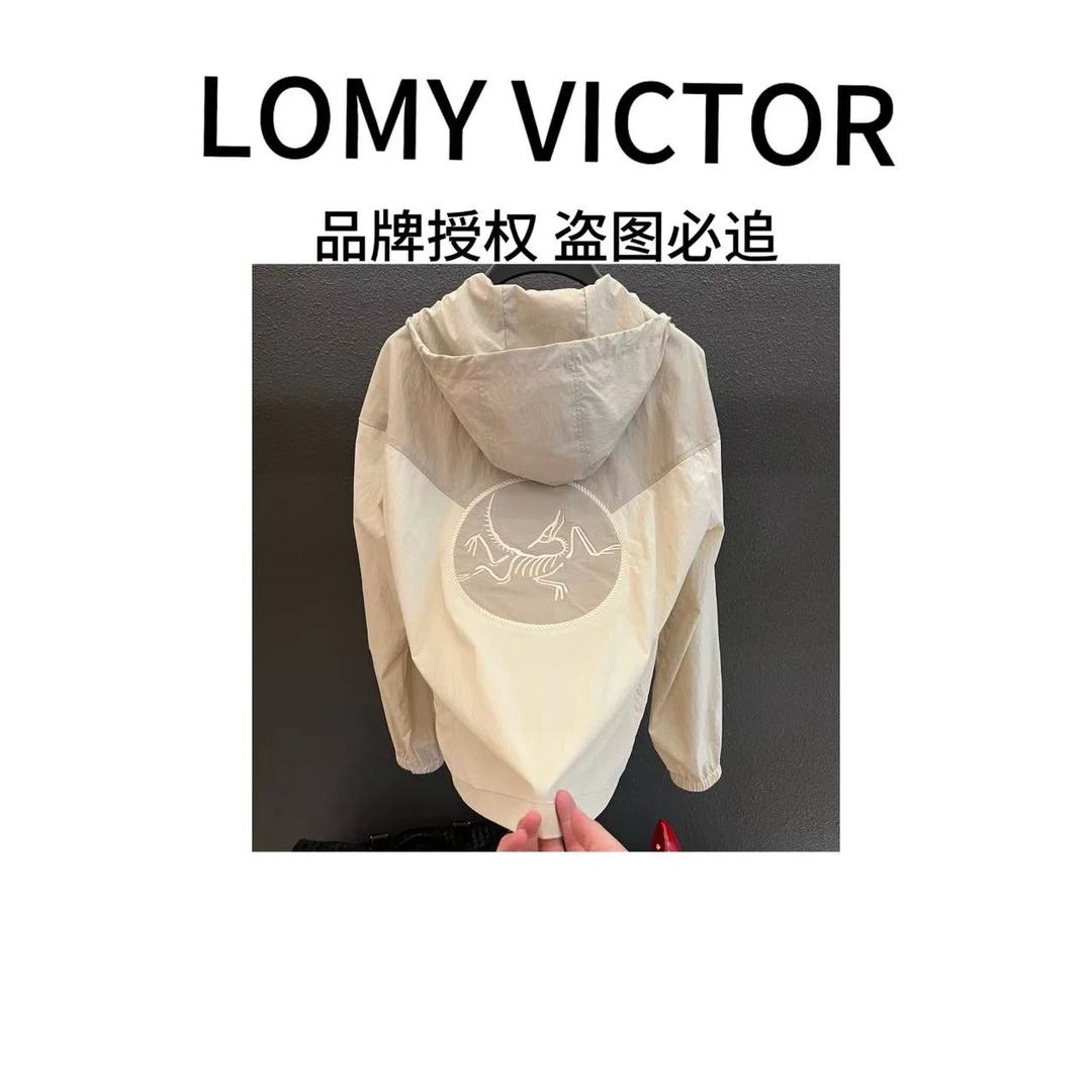 LOMY VICTOR欧洲站顶奢夏季新品冲锋衣男NZN2458