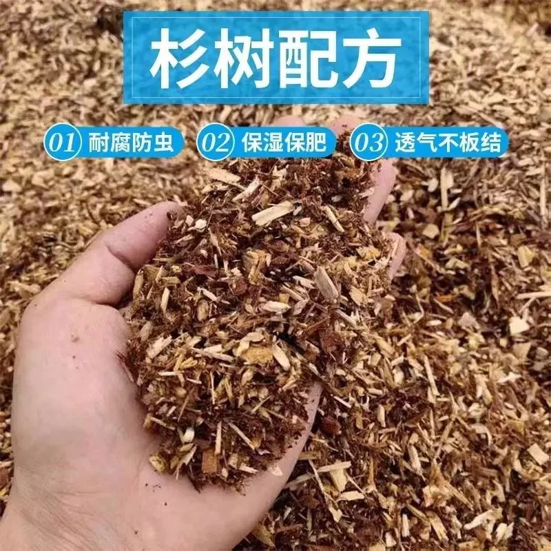 3斤装 新型兰花专用植料兰科营养土有机纯杉木屑兰花天然植料