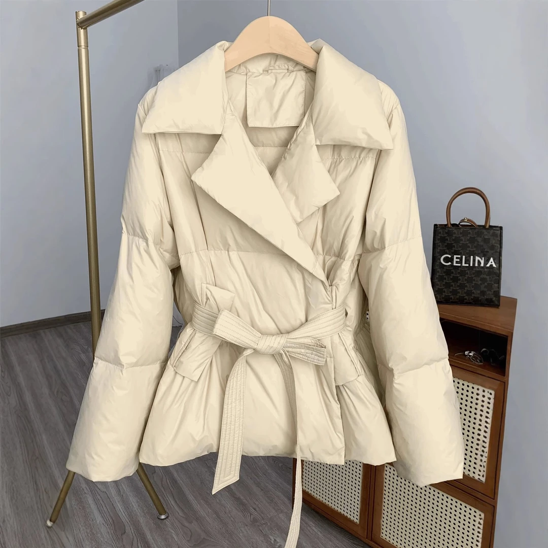 法式慵懒棉服女短款软保暖时尚气质港风宽松外套年秋冬装新款