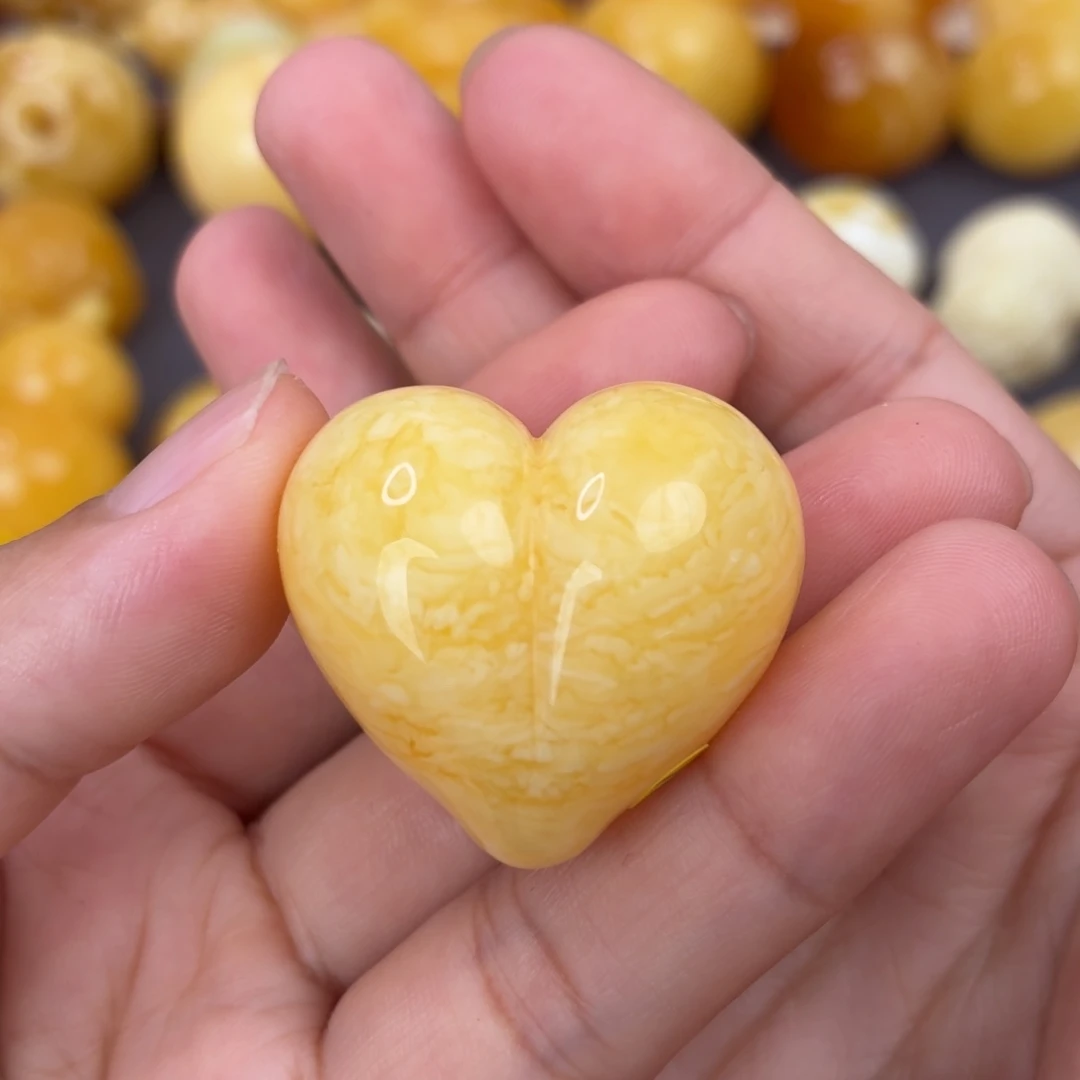 蜜蜡未镶嵌吊坠(不含链)千层屁桃