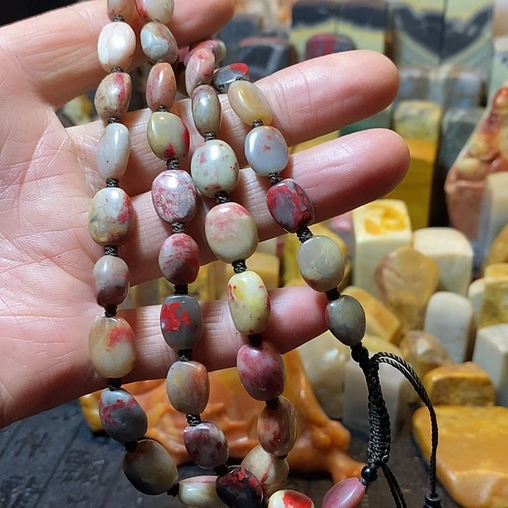 昌化鸡血石软底鸡血