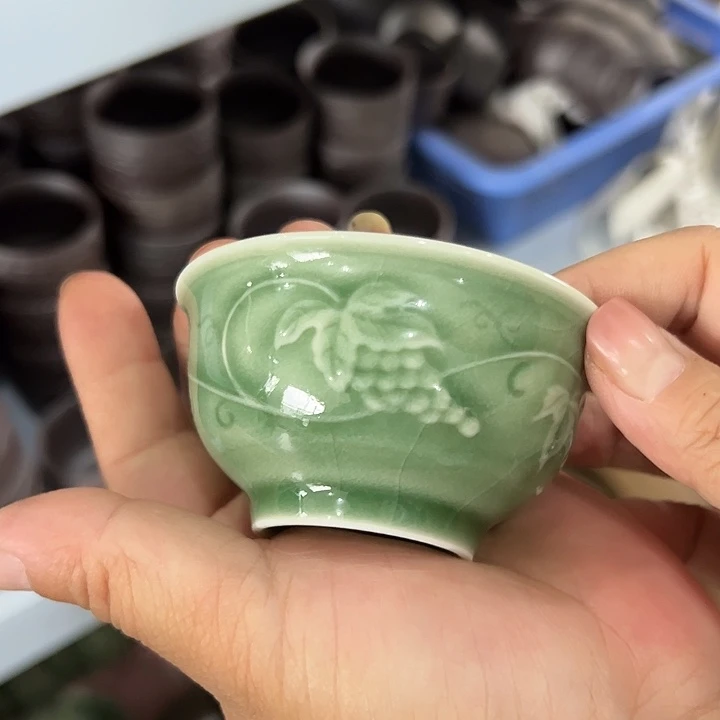 小米茶器龙泉青瓷