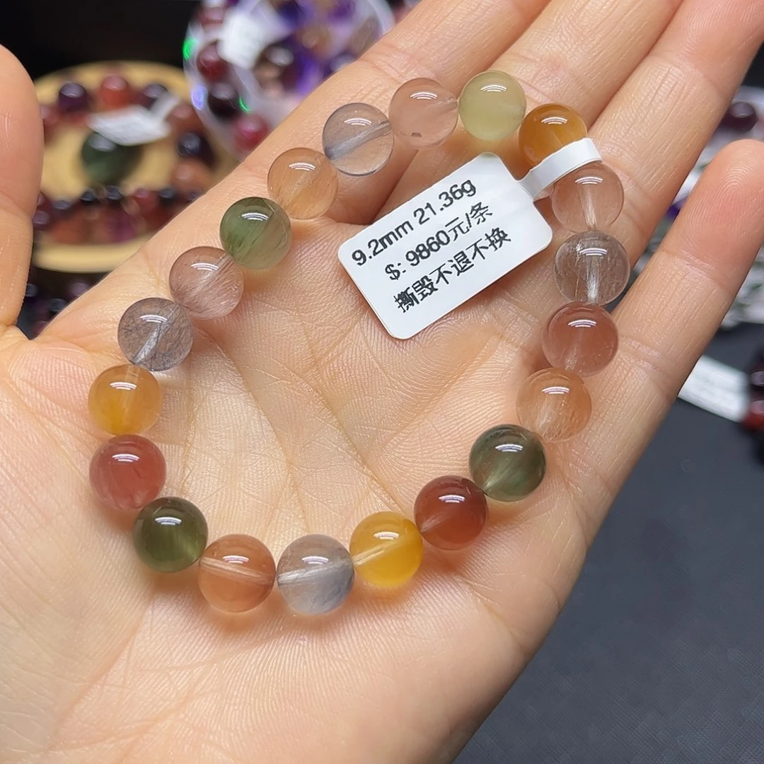水晶未镶嵌手链天然水晶