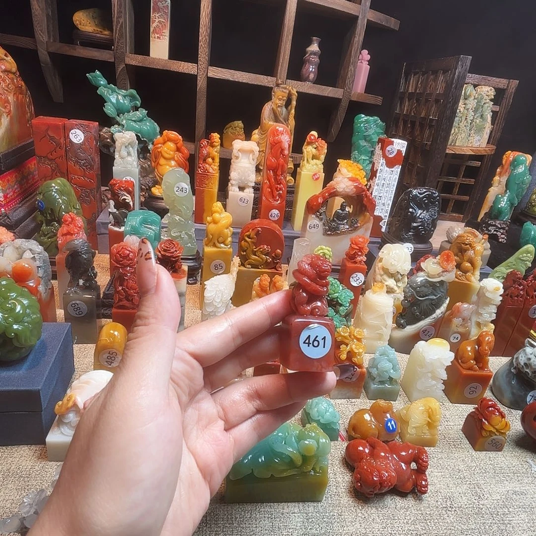 寿山石印石寿山石雕刻