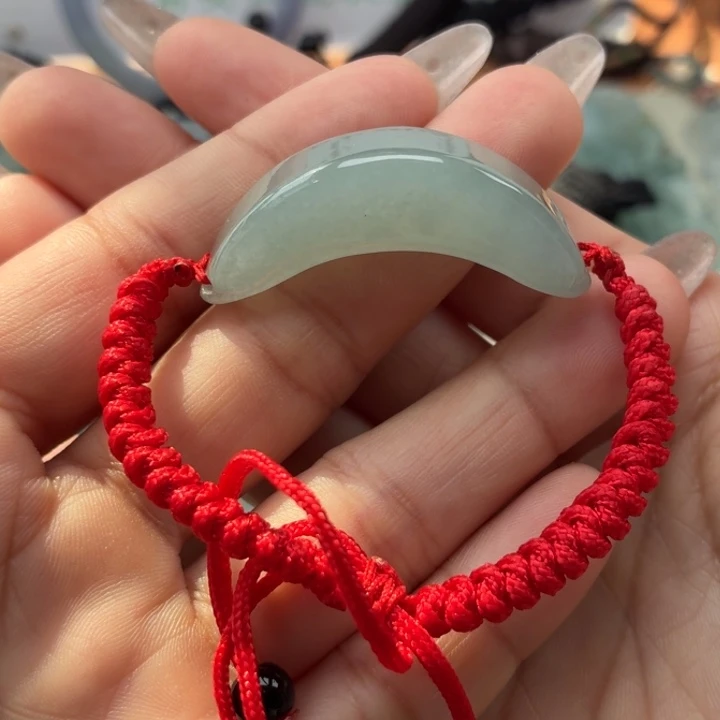 翡翠未镶嵌颈饰天然翡翠a货