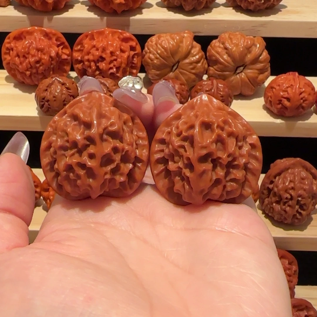 文玩核桃吊坠向日葵36精品2819