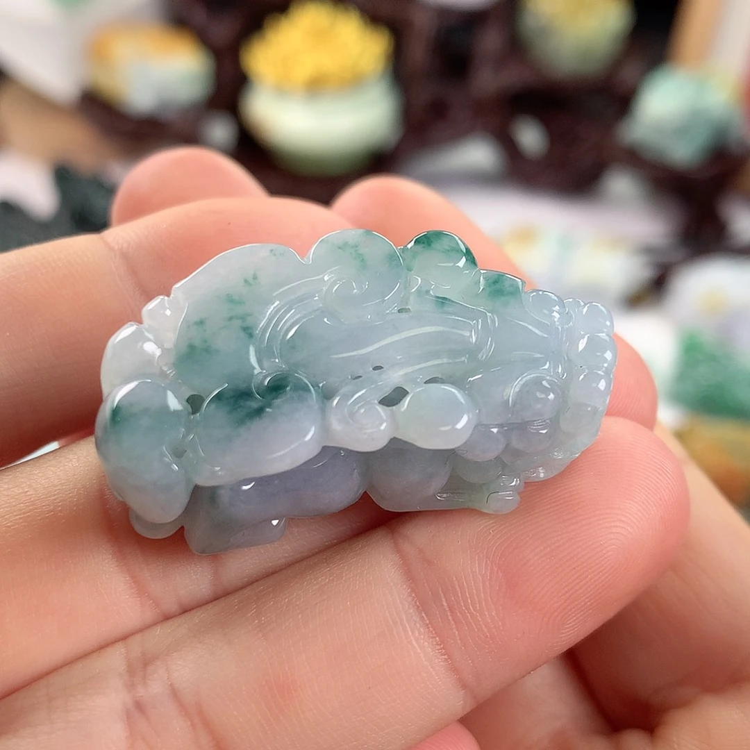 【闪购商品】翡翠颈饰未镶嵌翡翠貔貅