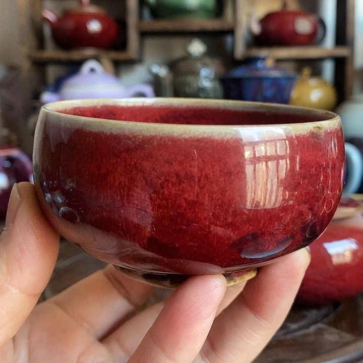 中国神后钧瓷茶具