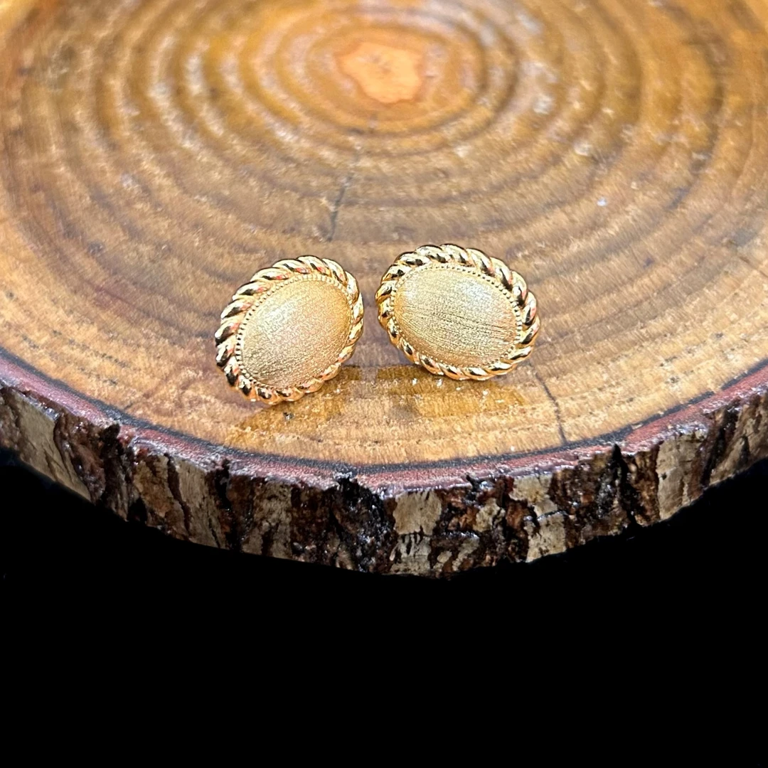 925银合成锆石耳饰 .耳环 S925银【三宝】复古繁花笺01151