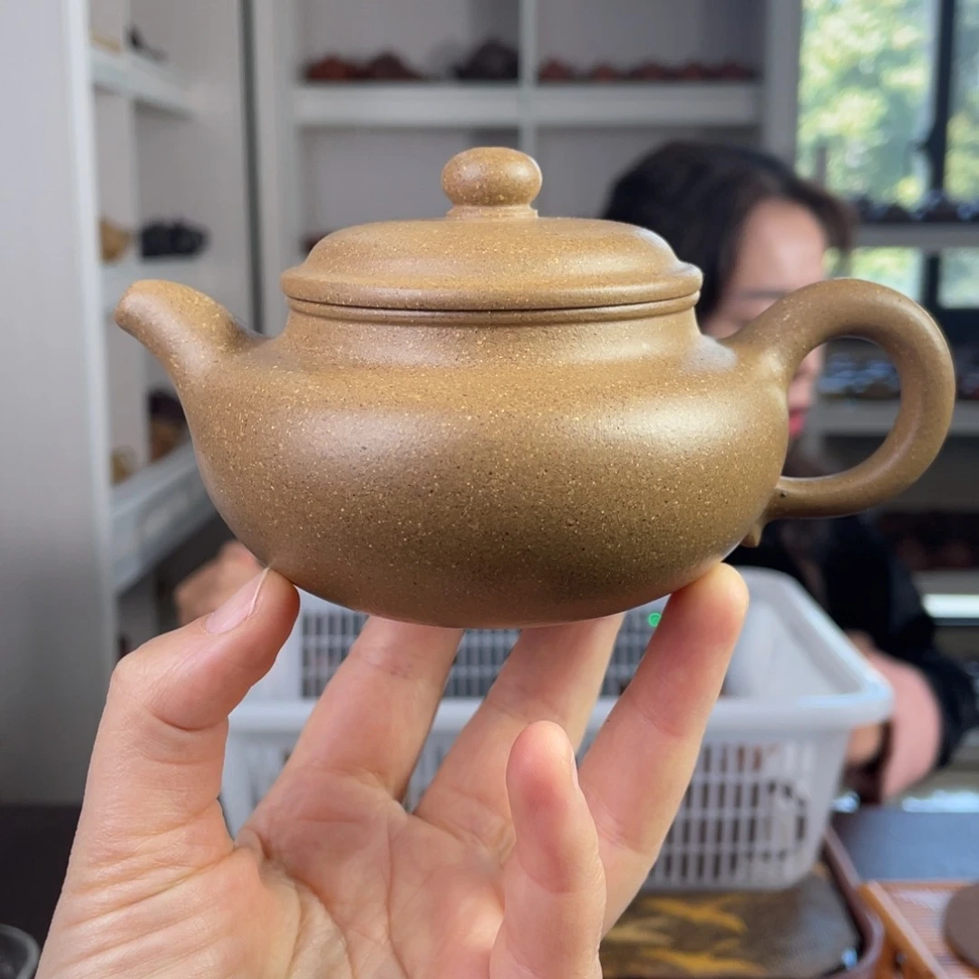 紫砂茶壶段泥五彩段仿古260cc