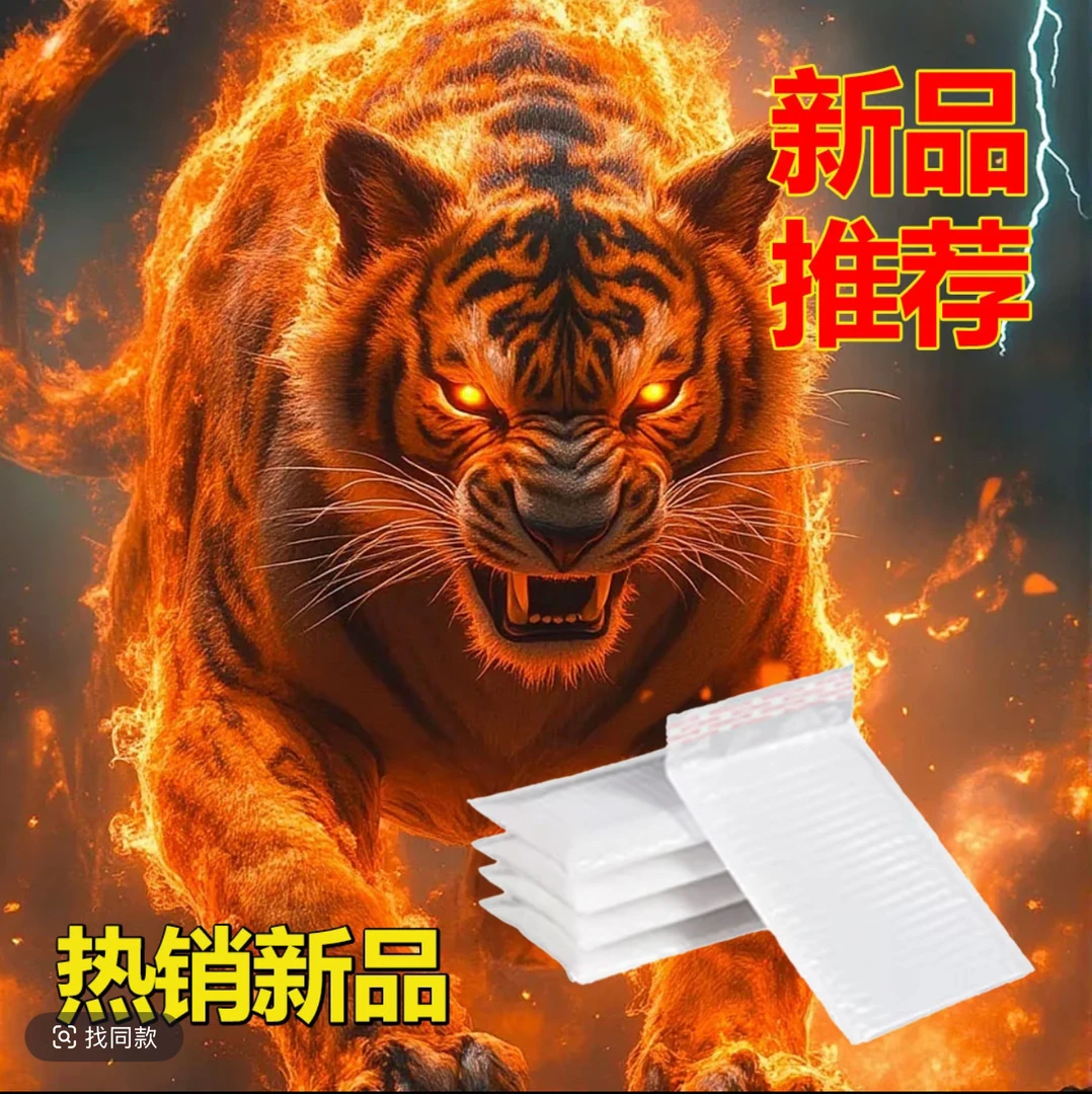 C【正品保证】2025新升级包装加大加厚白色专 用自封袋防水防潮