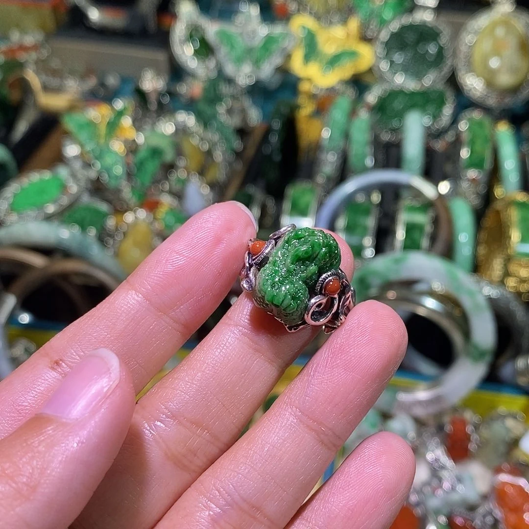 珐琅磁石戒指炸炸炸炸炸